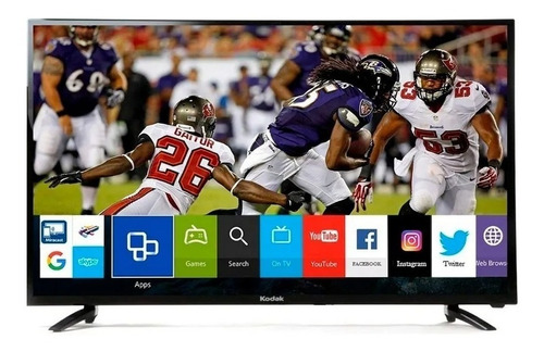 Smart Tv Kodak 40'' Smartvision Full Hd Con Apps Integradas