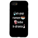 Funda Para iPhone SE (2020) / 7 / 8 Cute Kawaii K-pop Plasti