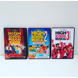 Lote Dvd High School Musical 1 2 E 3 Original E Raro