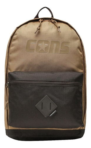 Mochila Converse Go To Backpack Marron Con Negro