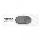 Memoria Flash Adata Uv220 64gb Usb2.0 Gris/blanco