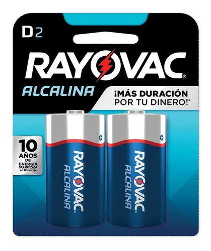 Caja 12 Pilas Alcalinas Rayovac D Grandes Mayorista Oficial