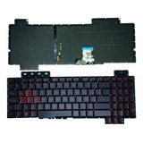 Teclado Ne/ro Para Asus Tuf Fx504 Fx504g Fx504gd Fx504ge 