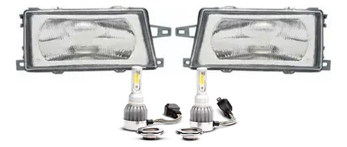 Juego Optica Fiat Duna 1997 1998 1999 2000 Con Cree Led Foto 2