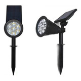 Kit 2 Luminária Solar 15w Super Led Luz Branca