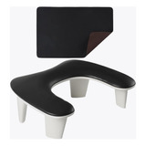 Almohada Para Uñas Reposabrazos De Manicura Almohada Negro