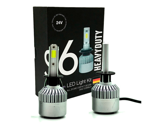 Kit Cree Led S6 Plus H3 16000lm 24v Camiones Con Cooler