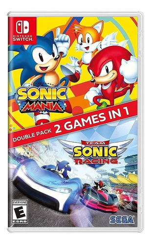 Juego Sonic Mania + Team Sonic Racing Double Pack - Nintendo