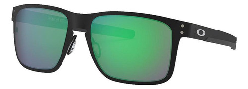 Óculos De Sol Oakley Holbrook Metal Matte Black W/ Jade