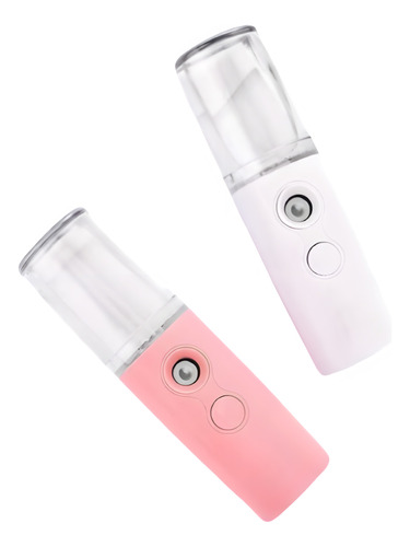 Capsula Sanizante Nano Mini Difusor Humidificador Color Rosa