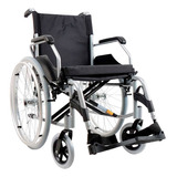 Cadeira De Rodas Dobrável Em Alumínio Adultos 120kg Dellamed