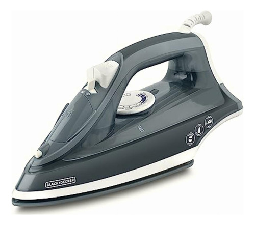 Plancha De Vapor Antiadherente Trueglide Black + Decker