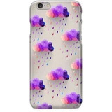 Funda Celular Nubes Moradas Lluvia Para Toda Marca De Cel *