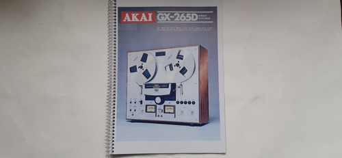 Manual De Operações Gravador De Rolo Akai Gx-265d (cópia)