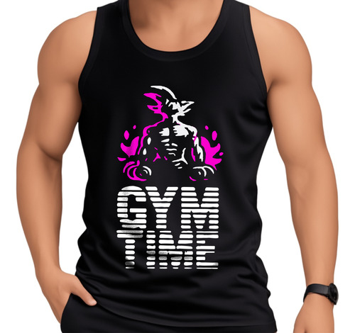 Camisilla Esqueleto Hombre Gym Time Personalizada 112