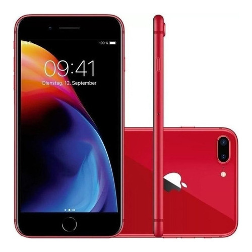 Apple iPhone 8 Plus 256 Gb Vitrine Vermelho Tela 5,5 C/ Nfe