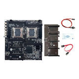 Placa Base X99 Aleo Mining, Grasa Térmica, Cable De Conmutac