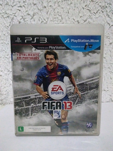 Jogo Fifa 13 Ps3 Mídia Física Completo R$14,90