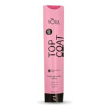 Top Coat Volia Sache Pink 9g Refil Alto Brilho Selante