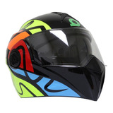 Casco Moto Abatible Ghira Gh1000 Graficos Certificado Dot