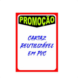 12 Placas Preços Pvc Promoção Supermercado Açougue Ref. 28