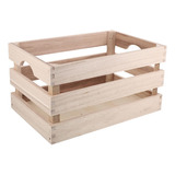 Caja De Madera Vintage, Cesta Organizadora De Estilo A