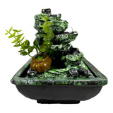 Fonte Decorativa Cascata Pedra Rústica Feng Shui Som Suave