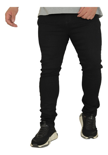 Calça Masculina Jeans Sarja Plus Size Slim Tamanho Especial