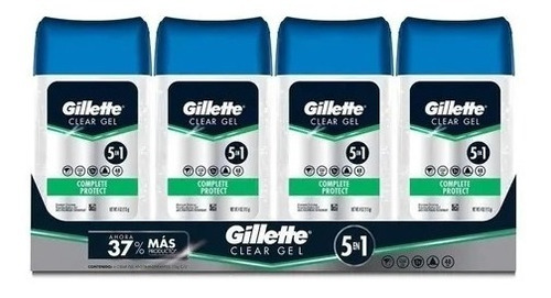  Gillette Antitranspirante 5 En 1 En Gel 113 G 