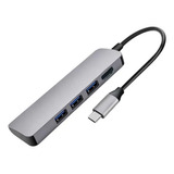 Adaptador Portatil Hub Macbook Usb C+ Hdmi 4k+ Usb 3.0