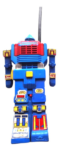 Robot Retro Juguete Antiguo Walkie Talkie Industria Argentin