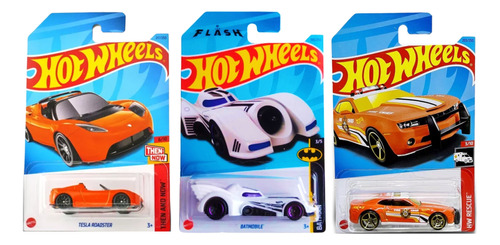 Genial Set Especial 3 Pack Hot Wheels Carritos De Coleccion