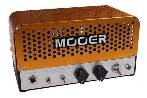 Mooer Little Monster Cabezal Guitarra Valvular 5 Watts Color Naranja