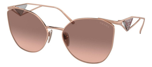 Prada Spr 50zs Svf-0a5 Irregular Pink Gold Gradient