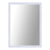 Espelho Com Moldura Madeira Maciça 50x70 Cm Para Banheiro