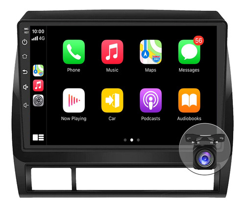 Cámara Carplay Estéreo De 4 Gb Para Toyota Tacoma 2006-2014