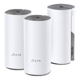 Roteador Wi-fi Mesh Tp-link Deco E4 Dual Band 1200mbps Kit-3