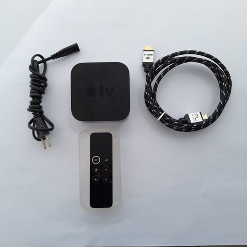 Apple Tv 4k 32gb Preto Controle Touch