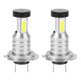 Juego De 2 Bombillas Led H7 Para Faros Delanteros, Luz Alta