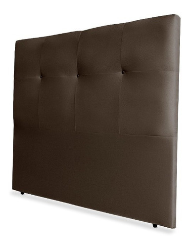 Cabeceira Cama Box Sofia Solteiro 90 Cm Suede Marrom