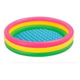 Piscina Inflable Redonda Para Niños Verano 150cm X 35cm