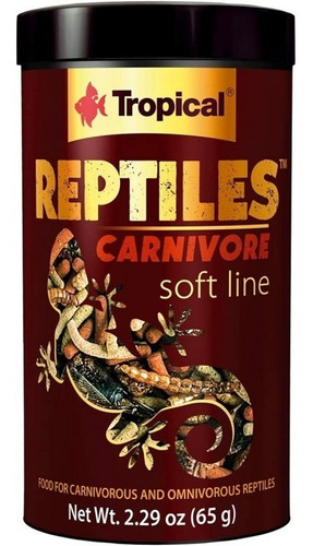 Alimento Reptiles Insectivoros Tropical Gecko - Pogona - Etc