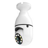 Câmera Ip Segurança Panorâmica Lâmpada Espiã Yoose Wifi