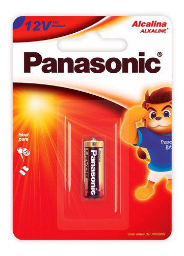 10 Baterias Alcalina Panasonic 12v Lrv08 Mn21 A23 V23ga  