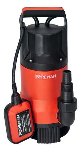 Bomba Sumergible De Pozo Foreman Fo-2020 Negro/rojo 120v