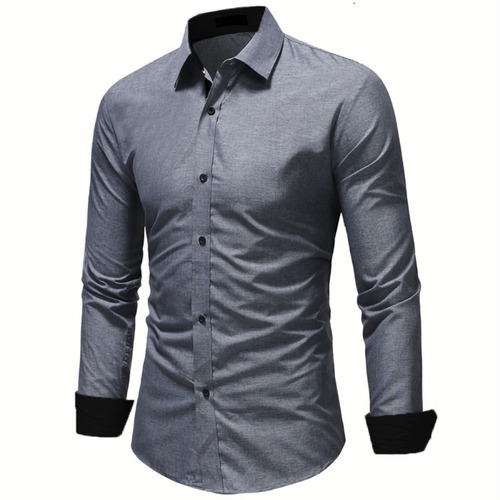 Camisa Social Slim Fit Masculina Com Qualidade De 1a. Linha!