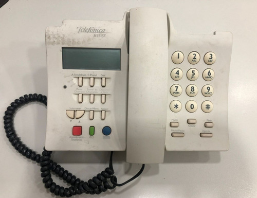 Aparelho Telefone Antigo Telefônica Assist Modelo Domo D416