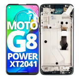 Modulo Para Moto G8 Power Xt2041 Display Pantalla Oled Marco