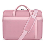 Lindo Portafolio Mujer Bolsa Rosa Practico Reutilizable