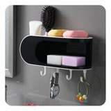 Organizador Adhesivo Pequeño Para Baño, Diseño Duradero, 4 G